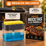 Dispensador de jabón líquido lavaplatos