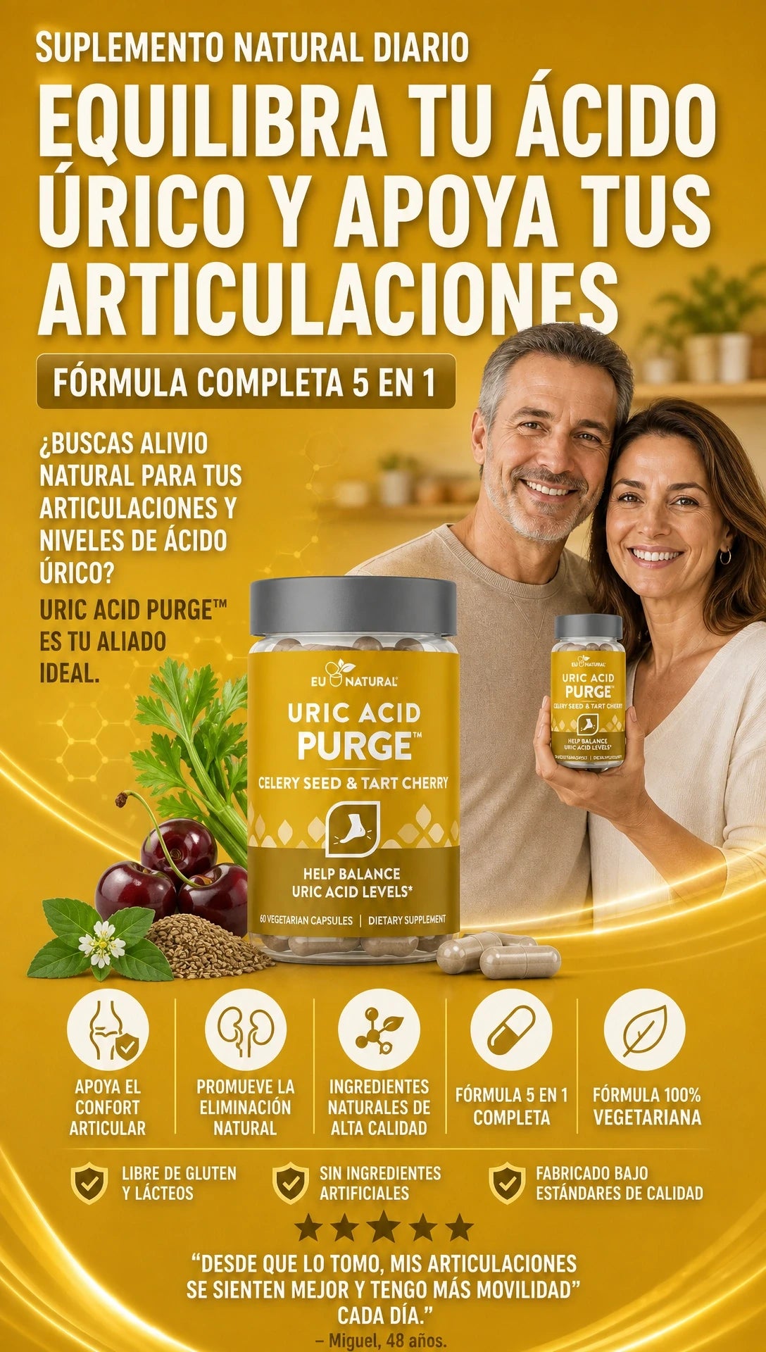 EU NATURAL URIC ACID PURGE