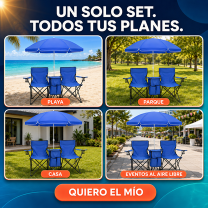 Silla Plegable De Camping De Doble