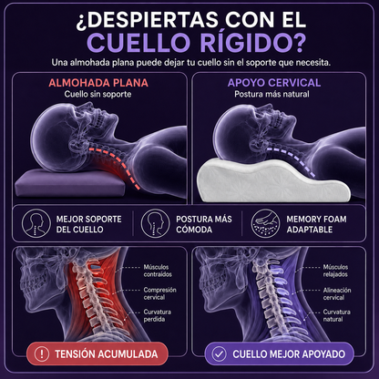 Combo Memory Cervical + Cojín Pierna