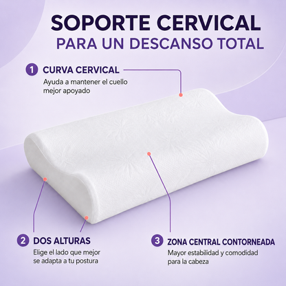Combo Memory Cervical + Cojín Pierna