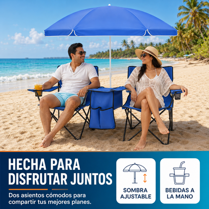 Silla Plegable De Camping De Doble