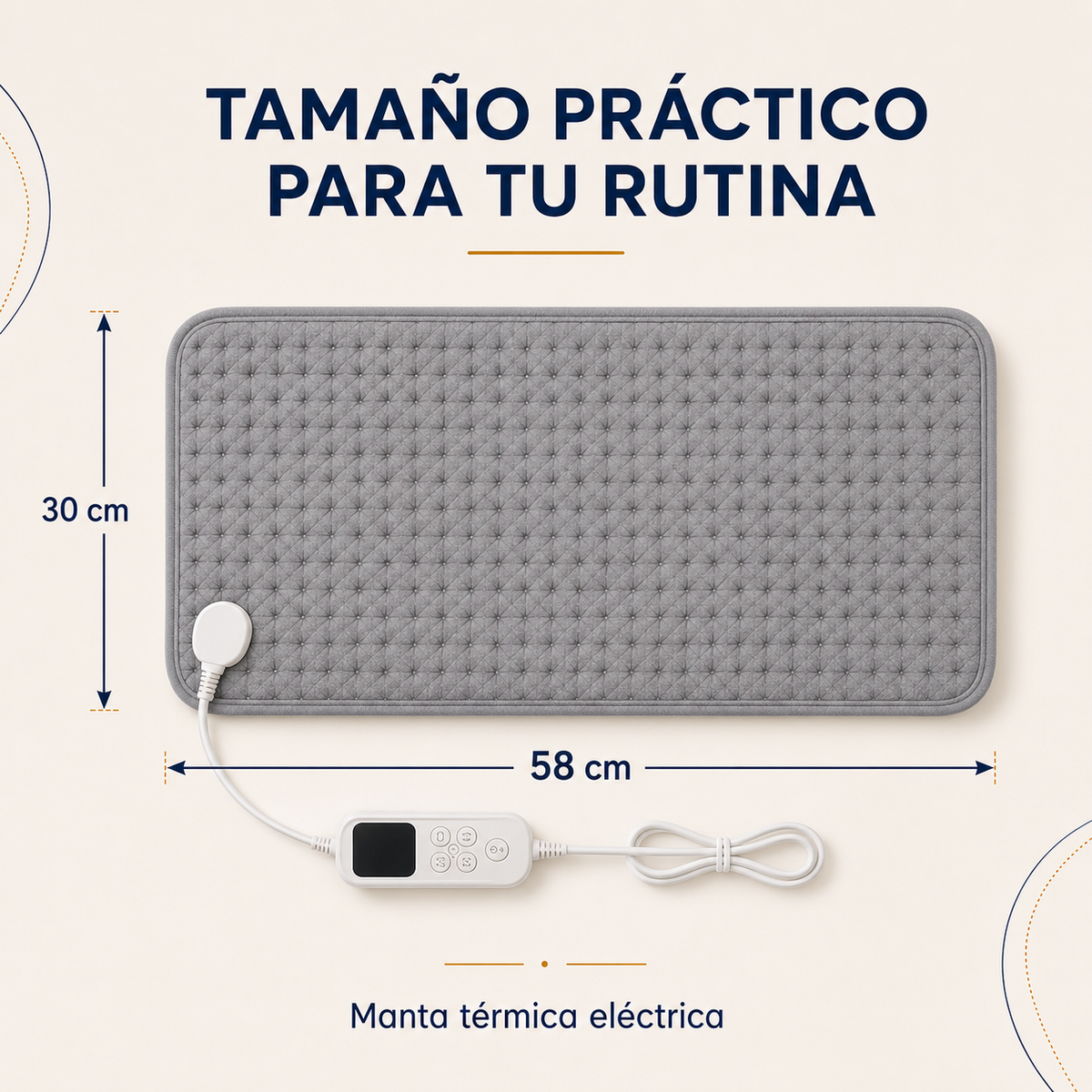 Manta Termica Eléctrica Fisioterapia