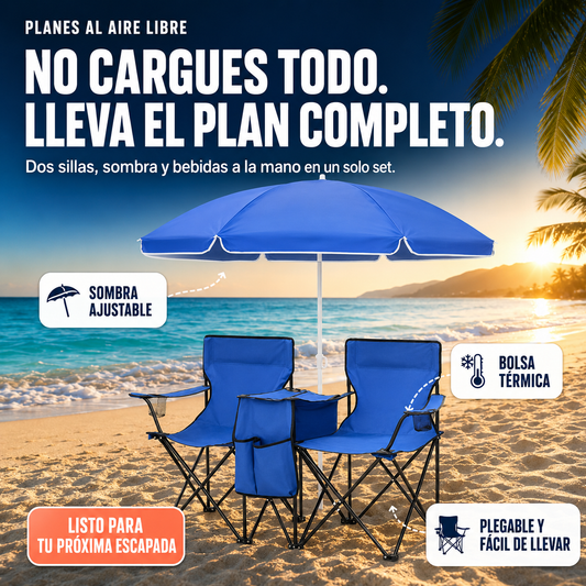 Silla Plegable De Camping De Doble