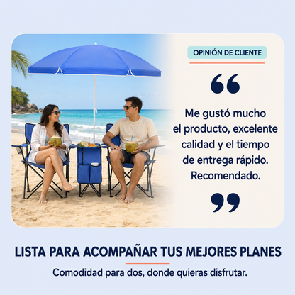 Silla Plegable De Camping De Doble