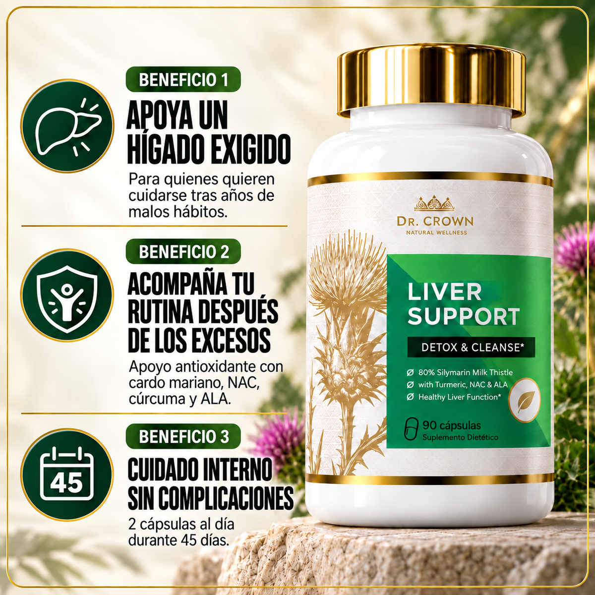 DR CROWN LIVER SUPPORT