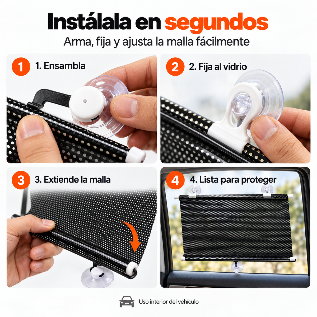 Tapasol retractil