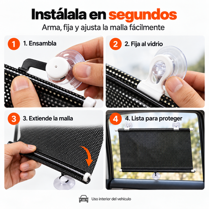 Tapasol retractil