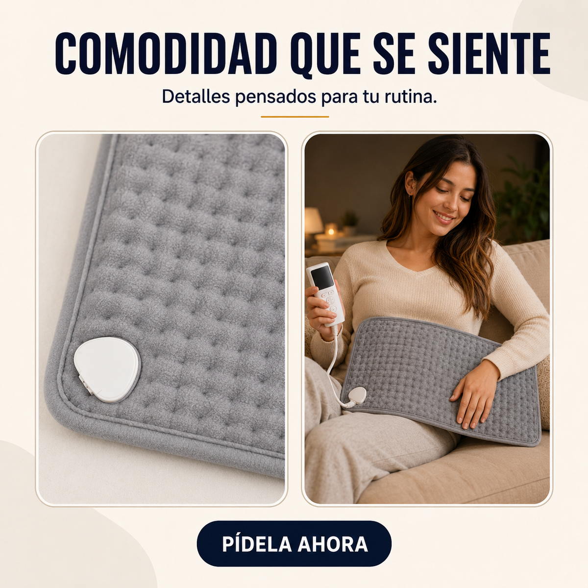 Manta Termica Eléctrica Fisioterapia