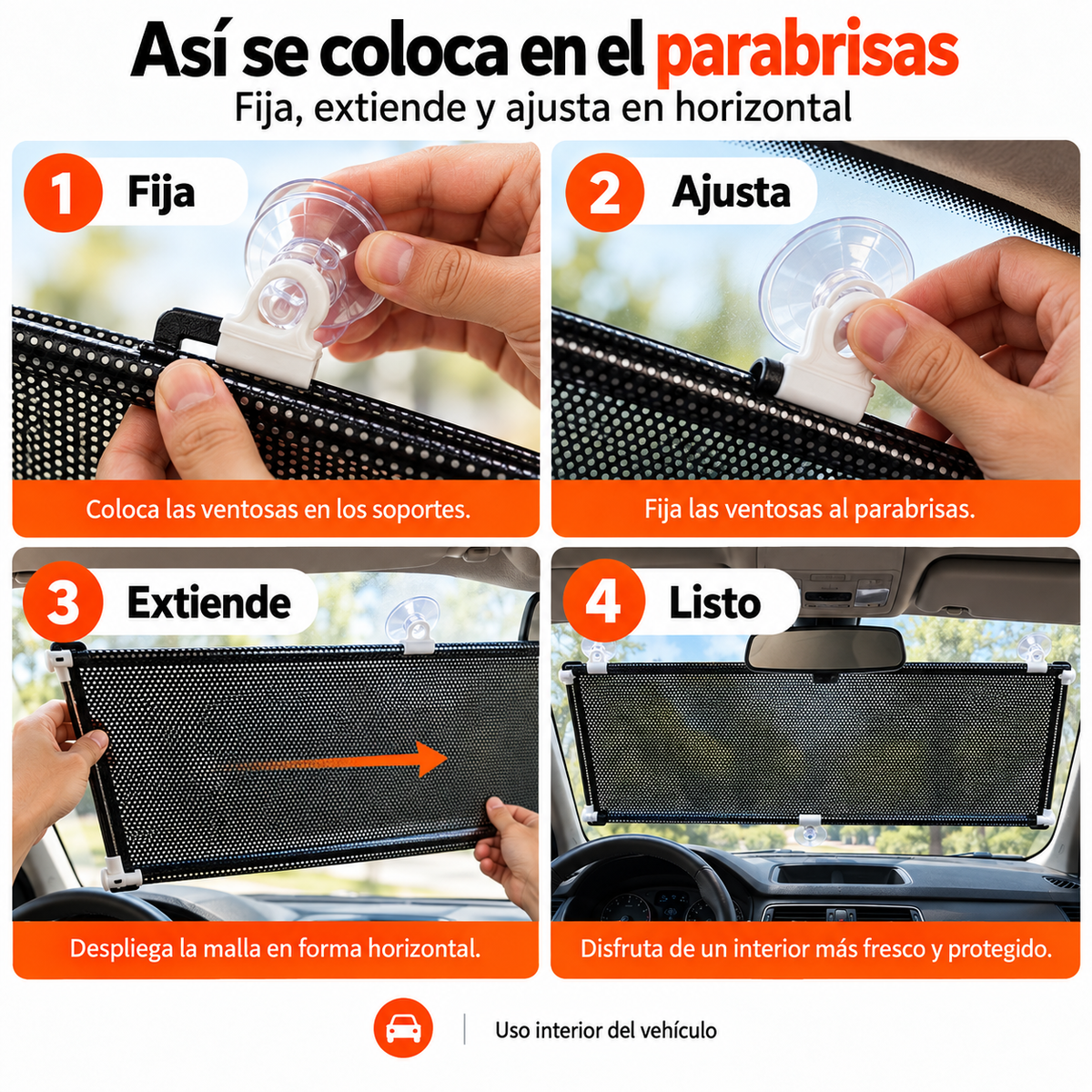 Tapasol retractil