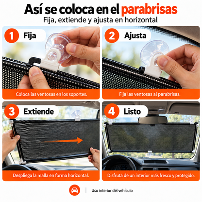 Tapasol retractil