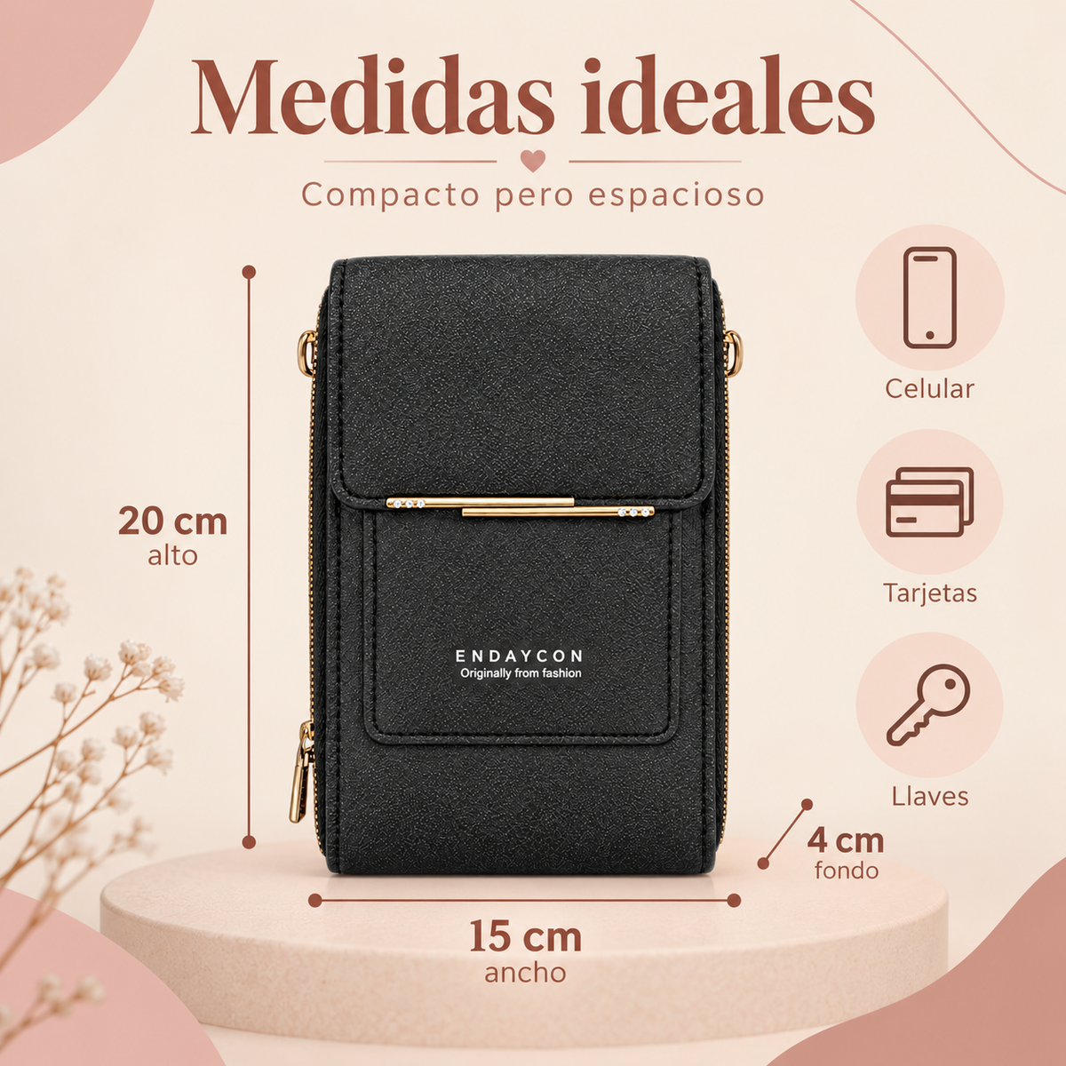 Bolso Portacelular Luxury Girl