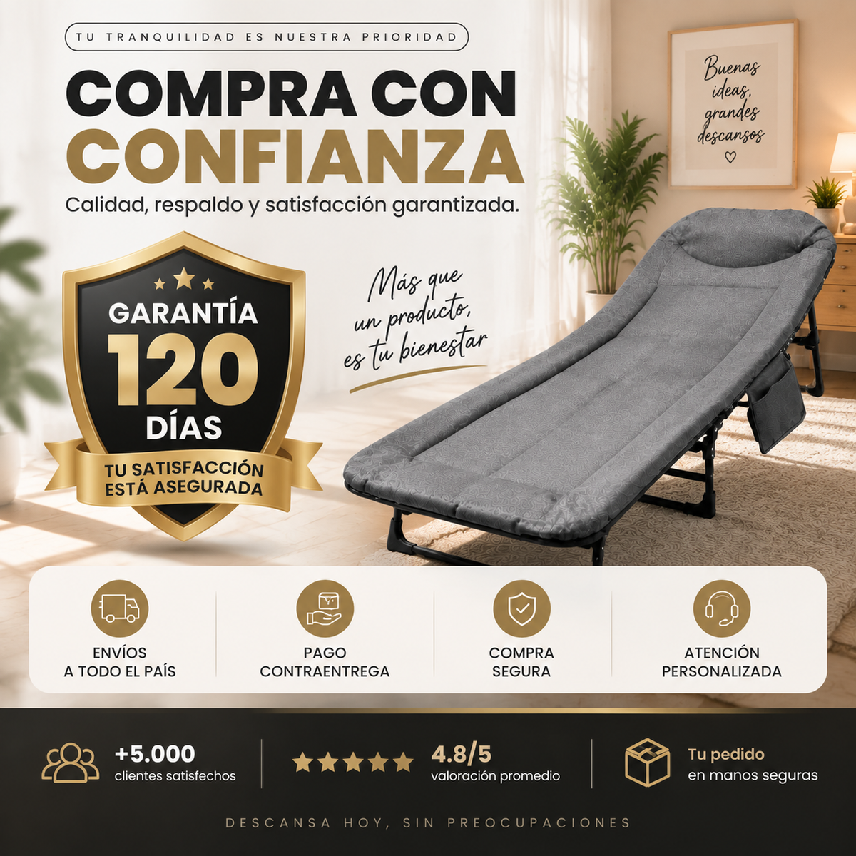 CAMA PLEGABLE 2942