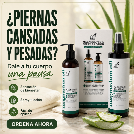 Combo de Crema y Spray de Magnesium