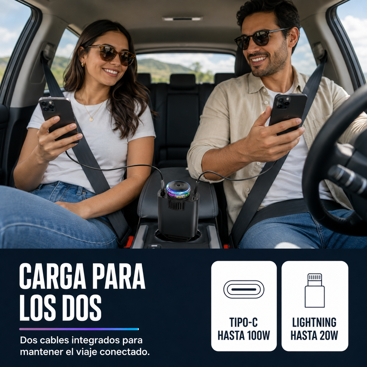 MODULADOR CARGADOR AROMATIZANTE CARRO TC