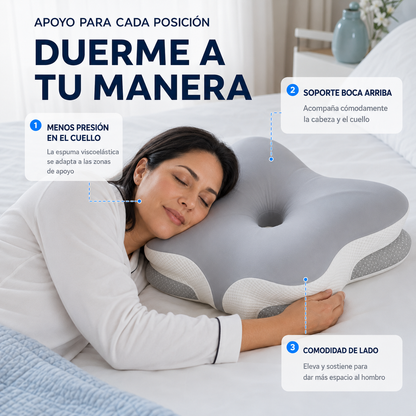Almohada cervical ortopédica estrella