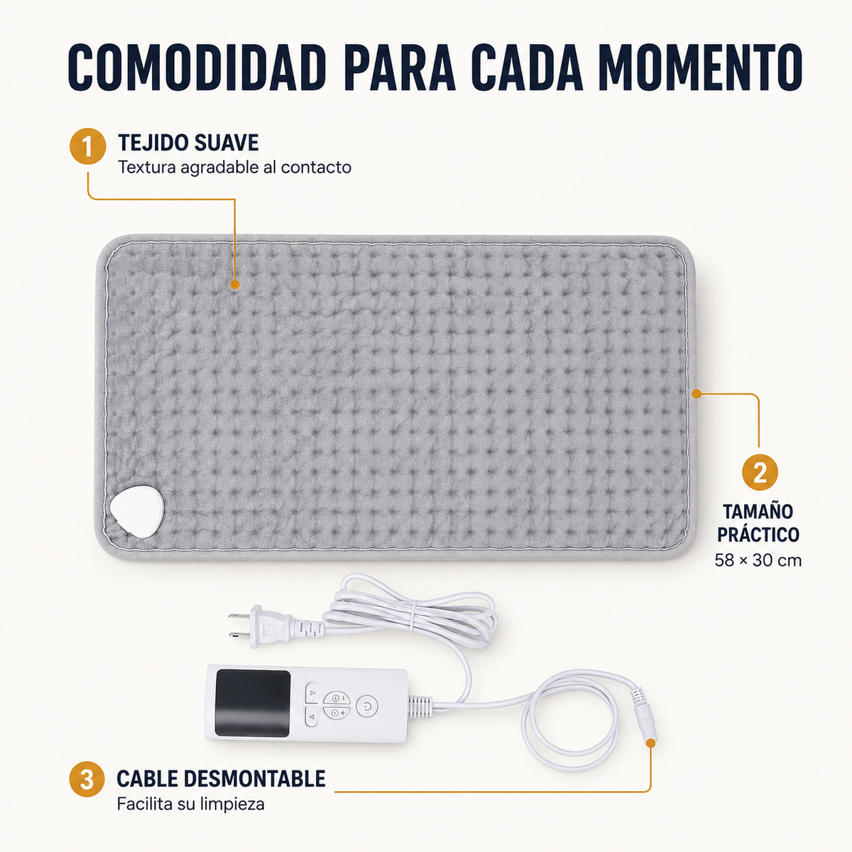 Manta Termica Eléctrica Fisioterapia