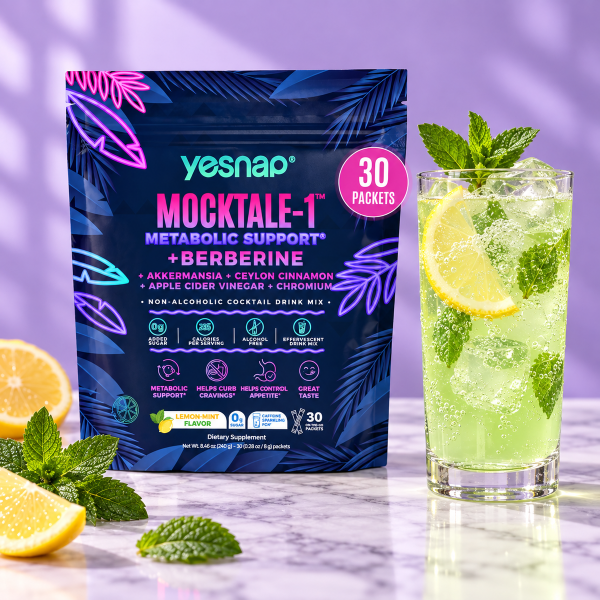 YESNAP MOCKTALE 1 MATABOLIC BERBERINE