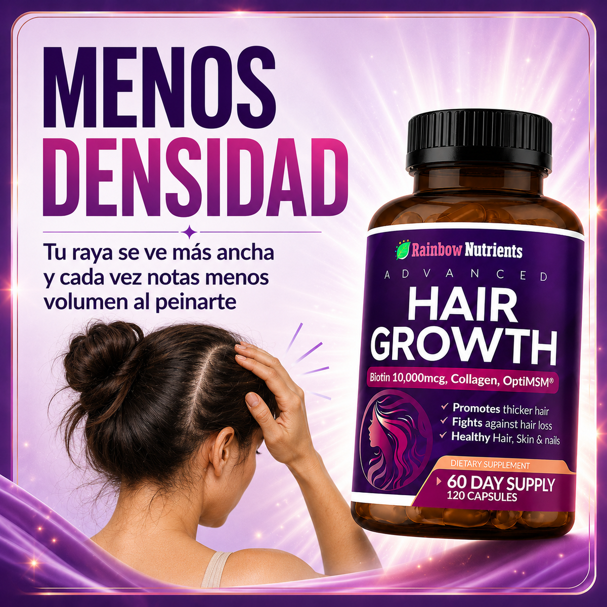 VITAMINAS PARA EL CABELLO HAIR GROWTH