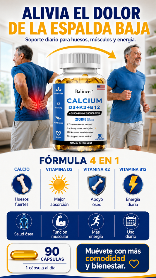 BALINCER CALCIUM D3 + K2 + B12