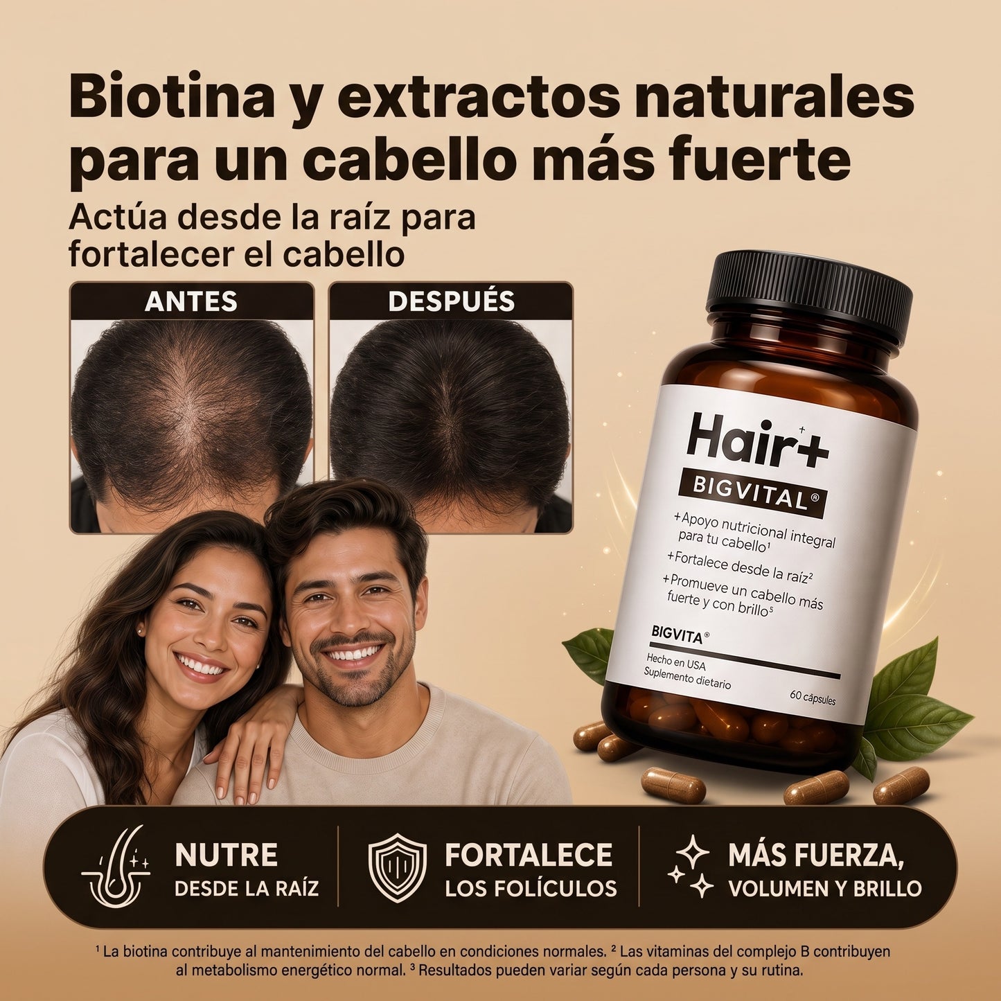 Hair + BIGVITAL X2