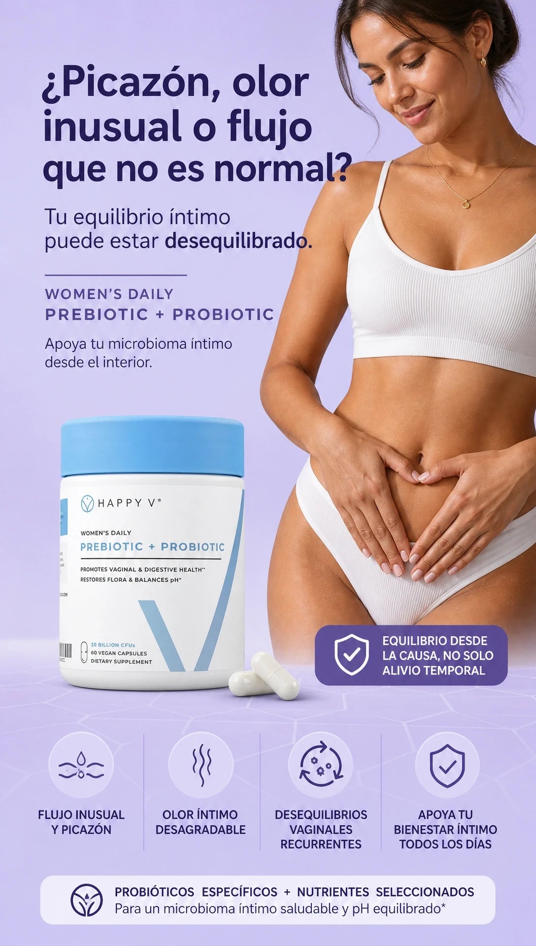 HAPPY V VAGINAL PREBIOTIC